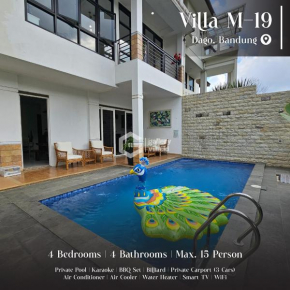 Villa Dago 4 Kamar Kolam Renang Billiard - M-19